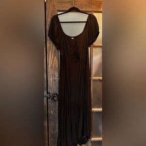 SO Black off shoulder gauzey Dress